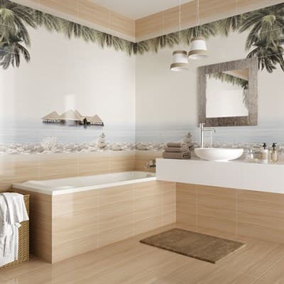 Панно ALMA CERAMICA из 2-х плиток Del Mare 249*500 PWU09DLM1/9ПНДМ1 - фото 21069