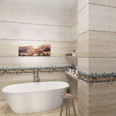 Декор ALMA CERAMICA Riviera 249*500*8,5 9ВСРВ004/DWU09RVR004 - фото 21191