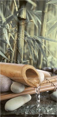 Панно ALMA CERAMICA из 3-х плиток Bamboo 364*747 PWU07BMB6/7ПНБМ6 - фото 21581