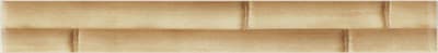 Бордюр ALMA CERAMICA Bamboo на белом коричневый 249*30 BWU31BMB004/31БДБМ004 - фото 21585