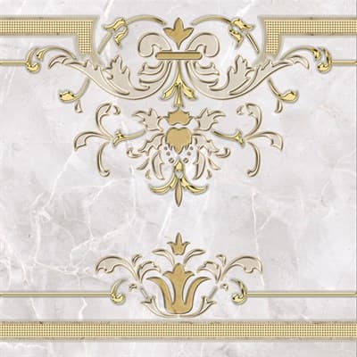 Декор ALMA CERAMICA Olimpia 418*418 DFU03OLP004 - фото 21780