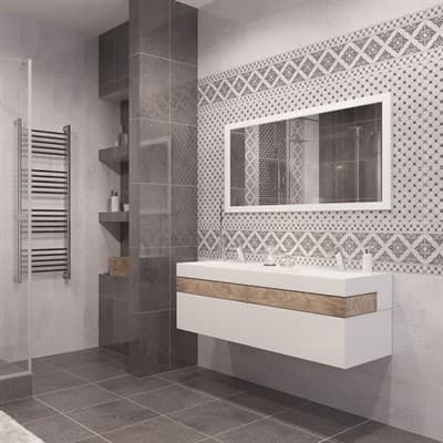 Плитка GRACIA CERAMICA облицовочная Elegance grey wall 04 300*500 - фото 22065