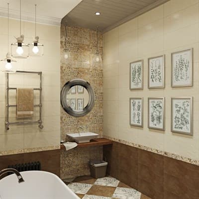 Плитка GRACIA CERAMICA облицовочная глазурованная Patchwork brown wall 02 250*600 - фото 22109