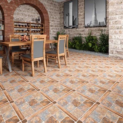 Плитка ALMA CERAMICA напольная Carteo 418*418*8 TFU03CRT027 W - фото 22255