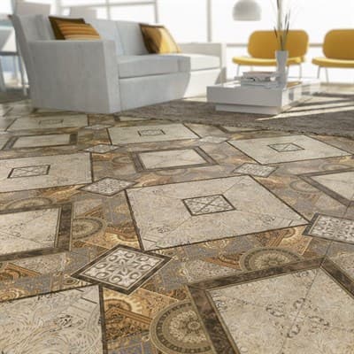 Плитка ALMA CERAMICA напольная Vega на бел кор 418*418 TFU03VEG004/3ПГВГ004 - фото 22295