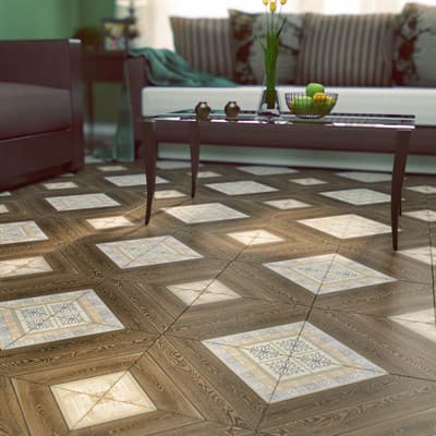 Плитка ALMA CERAMICA напольная Tira на кор. кор. 418*418 3ПГТИ404/TFU03TIR404 - фото 22299