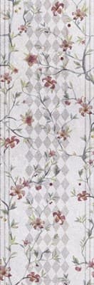 Декор GRACIA CERAMICA Olezia grey lidht decor 01 300*900 (1-й сорт) - фото 22686