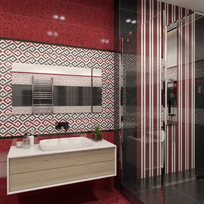 Плитка GRACIA CERAMICA облицовочная Molle red wall 02 300*900 (1-й сорт) - фото 22715