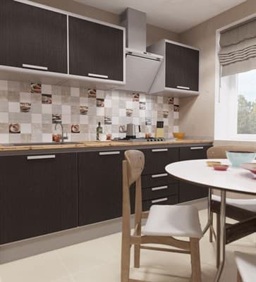 Плитка UNITILE мозаика Десерт темный микс верх 01 300*300 (98*98) (1-й сорт) - фото 23241