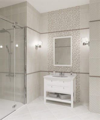 Декор UNITILE Поэма беж 01 250*400 - фото 23970