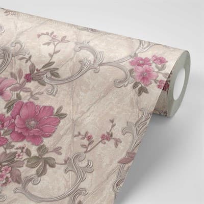 Обои EURO DECOR Marianna декор 9023-06 виниловые 1,06*10,05м (1упак-6рул) - фото 24140