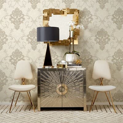 Обои EURO DECOR Jasmine декор 7053-01 виниловые 1,06*10,05м (1упак-6рул) - фото 24424