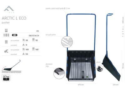 Лопата для снега ILTL - фото 24457