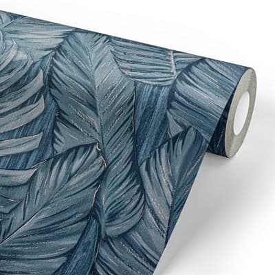 Обои EURO DECOR Monstera декор 7068-20 виниловые 1,06*10,05м (1упак-6рул) - фото 24839