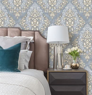 Обои EURO DECOR Alaia декор 9041-03 виниловые 1,06*10,05м (1упак-6рул) - фото 24862