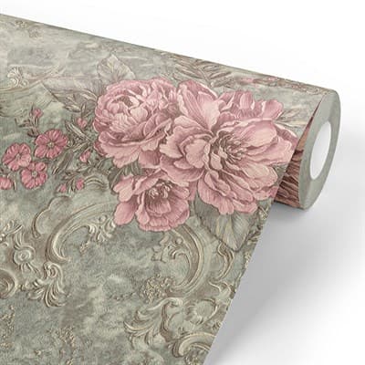 Обои EURO DECOR Dante декор 9044-15 виниловые 1,06*10,05м (1упак-6рул) - фото 24900