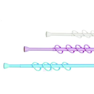 Карниз PRIMANOVA для ванной металл. белый M-06101 - фото 25102