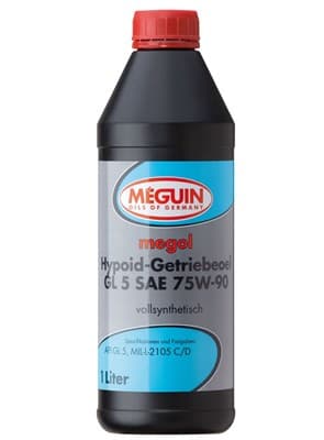 Масло трансмиссионное MEGUIN Megol Hyp.Getr.GL5 75W90 VS 1л 4650 - фото 25281