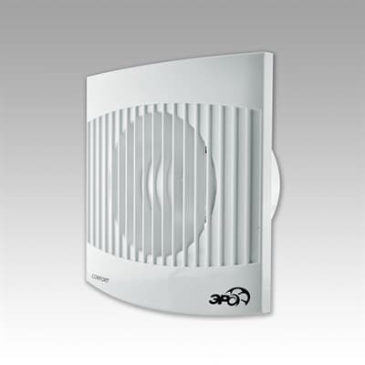 Вентилятор ЭРА осевой вытяжной COMFORT 5-01 D125 с сетевым кабелем и выключателем - фото 25893