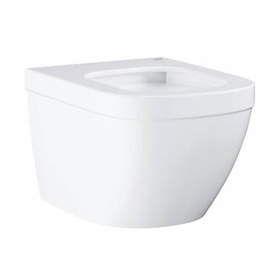 Унитаз подвесной GROHE Euro Ceramic безободковый 39206000 (сиденье 39330001) - фото 26027