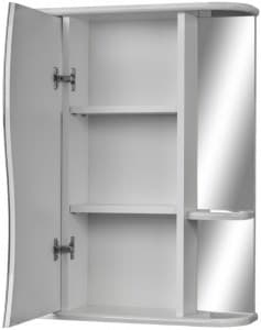 Шкаф-зеркало Волна 2-55 левый DA1038HZ - фото 26509