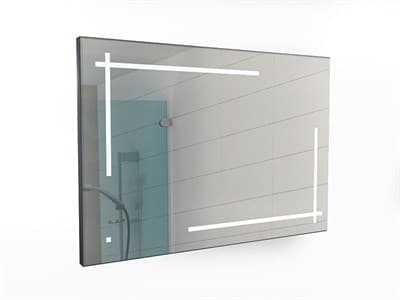 Зеркало для ванной комнаты RAY 70 Black с подсветкой SR1038Z - фото 26591