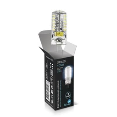Лампа Gauss LED G4 AC85-265V 3W 2700K 1/20/200 SS107707103 - фото 28177
