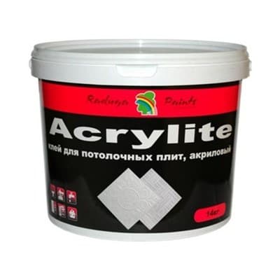Клей ACRYLITE акриловый для потолочных плит 14кг - фото 28304