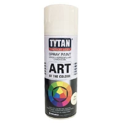 Краска аэрозольная Tytan Professional, белая матовая, 400 мл - фото 28605