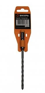 Бур ВИХРЬ по бетону 6x160x100 SDS-Plus 73/10/7/2 - фото 28663