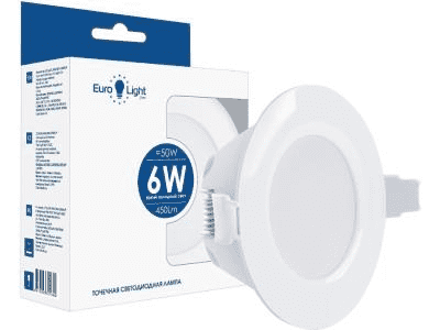 Светильник встраиваемый светодиодный Eurolight 405-LED-SDL-8-3K - фото 30145