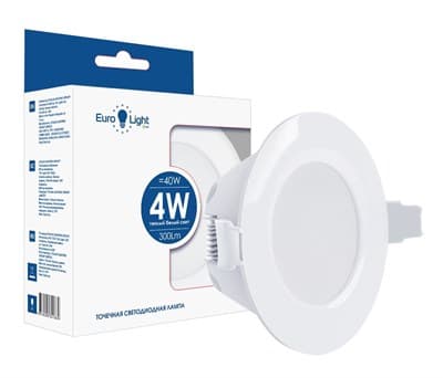 Светильник встраиваемый светодиодный Eurolight 401-LED-SDL-4-3K - фото 30183