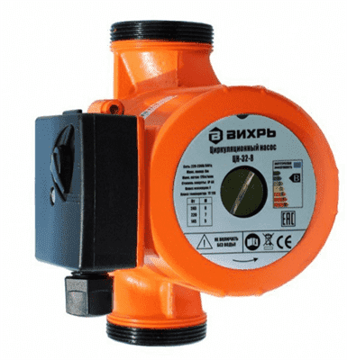 Насос ВИХРЬ циркуляционный ЦН-32-8 68/7/5 - фото 30635