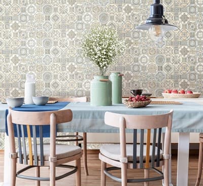 Обои АРТЕКС Валенсия декор 30007-04 0,53*10,05м (1упак-12рул) - фото 31449