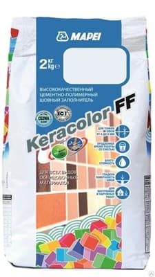 Затирка для швов MAPEI KERACOLOR FF 132 (2кг) бежевый 5N13202A - фото 32241