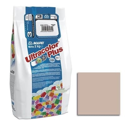 Затирка для швов MAPEI ULTRACOLOR PLUS 160  (2кг) 6016002 - фото 32301