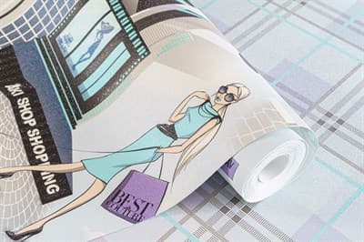 Обои АРТЕКС Модницы декор 10293-03 1,06*10,05м (1упак-9рул) - фото 32306