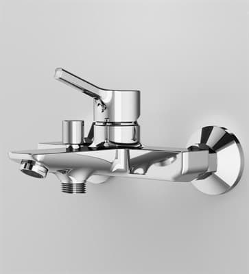 Смеситель AM.PM для ванны и душа X-Joy S, излив 164 мм, хром F85B10000 - фото 32646