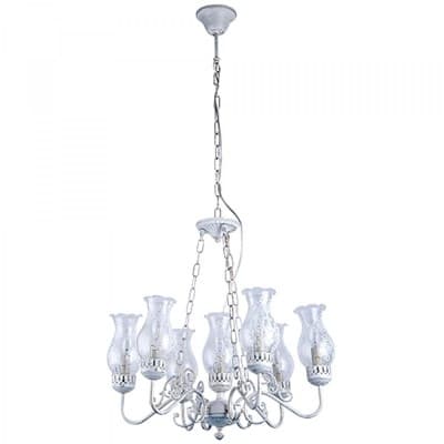 Люстра SL044-7 E14 40W ANTIQUE WHITE (ASYA AVIZE) 1sht 152-171390 - фото 33908
