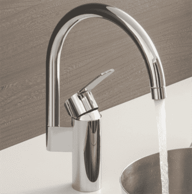 Смеситель GROHE Wave Cosmopolitan однорычажный для мойки, хром 32449001 - фото 33991