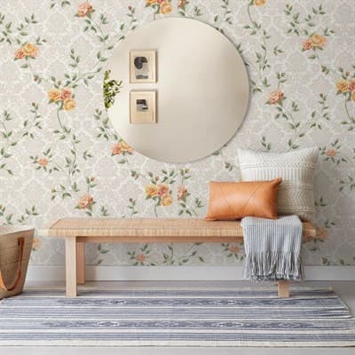 Обои ПЕРМСКИЕ Глория-узор 1022-01 Д15 0,53*10,05м (1упак-16рул) - фото 34235