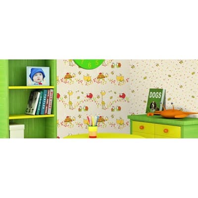 Обои УКРАИНА Ойка компаньон бежевый 1334 бумажные 0,53*10,05м (1упак-24рул) - фото 34613