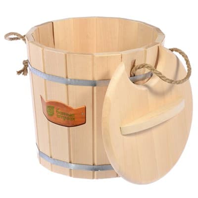 Запарник с крышкой Банные штучки в кор./1 15л 03592 - фото 34618