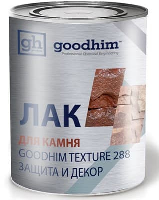 Лак GOOD-HIM TEXTURE-288 для камня декоративно-защитный (0,8л) - фото 35227