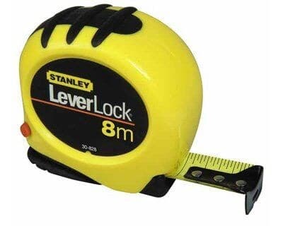 Рулетка STANLEY измерительная LEVERLOCK 8м*25мм 0-30-828 - фото 35820