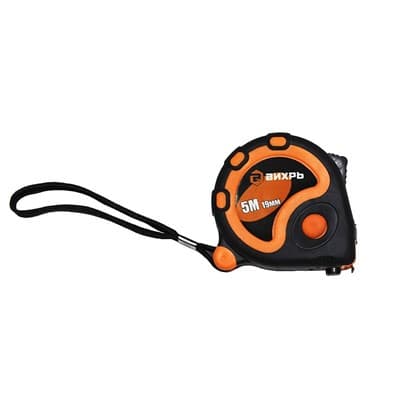 Рулетка ВИХРЬ 5мх19мм 73/11/1/2 - фото 35834