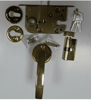 Ручки VILANI на планке в комплекте с механизмом B410-R257-SG - фото 35970