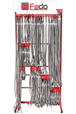 Шланг для воды FADO M10*1/2 120см короткая ZNK120 - фото 36165