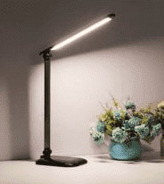 Светильник ARTSTYLE настольный TL-222BC LED черный/кофе, металл., димм., 6 Вт - фото 36286