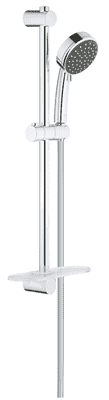 Душевой гарнитур GROHE Vitalio Comfort 100 II с полочкой, душевая штанга 600мм 26398000 - фото 37668